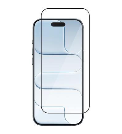 NUVO ochranné sklo na displej pre Apple iPhone Air čierny rám