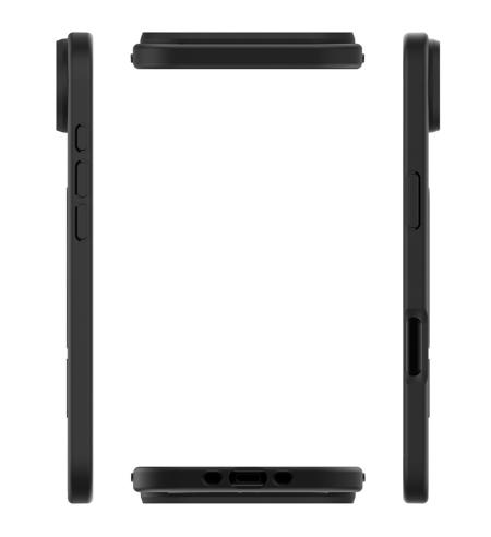 Ochranný kryt s magnetickým kruhom na Apple iPhone Air čierny