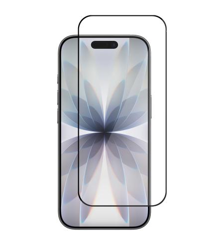 NUVO Tempered Glass Screen Protector for Apple iPhone 17 black