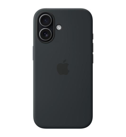 Silicone Case with MagSafe for Apple iPhone 17 black