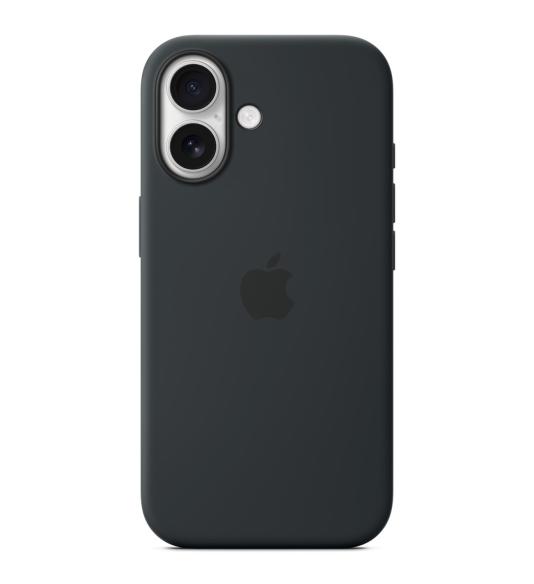 Silicone Case with MagSafe for Apple iPhone 17 black