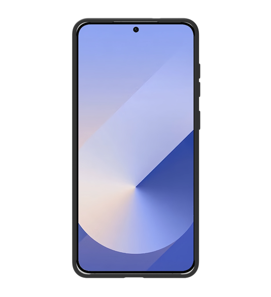 Ochranný kryt s magnetickým kruhom na Samsung Galaxy S25 Edge čierny