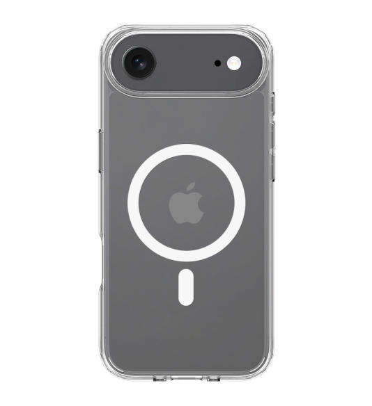 Protective case with magnetic ring for Apple iPhone Air clear