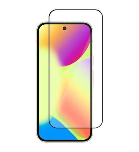 NUVO ochranné sklo na displej pre Google Pixel 10 čierny rám