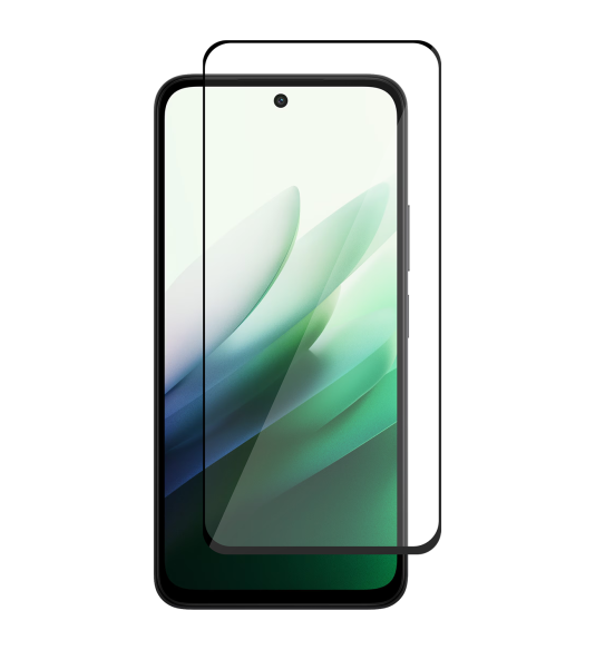 NUVO Tempered Glass Screen Protector for Xiaomi Redmi 15 black