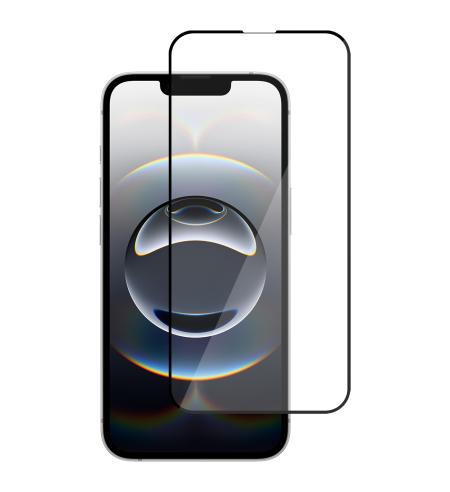 NUVO ochranné sklo na displej pre Apple iPhone 16e čierny rám