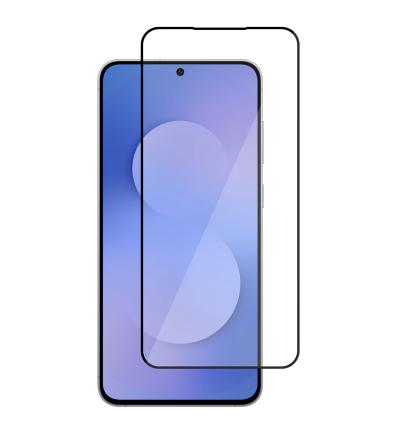 NUVO ochranné sklo na displej pre Samsung Galaxy S25 FE čierny rám