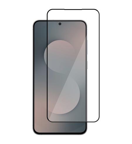 NUVO Tempered Glass Screen Protector for Samsung Galaxy S25 FE black