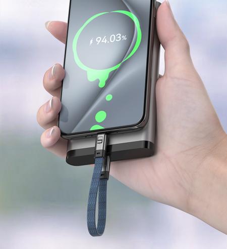 NUVO PowerStrap 240 W USB-C Cable & Pendant 2in1