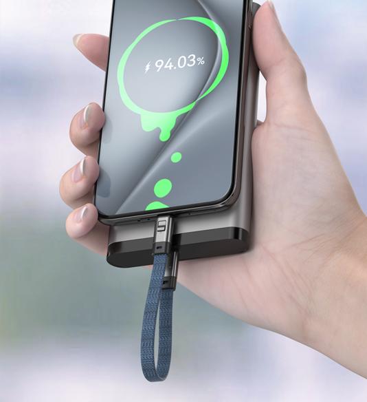 NUVO PowerStrap 240 W USB-C Cable & Pendant 2in1