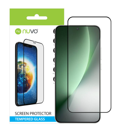 NUVO Tempered Glass Screen Protector for Honor Magic8 Lite black 2