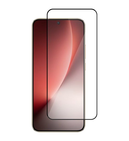 NUVO Tempered Glass Screen Protector for Honor Magic8 Lite black