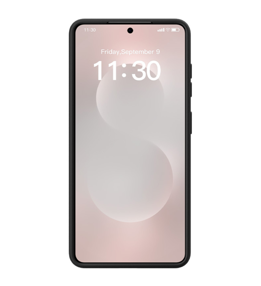 Ochranný kryt s magnetickým kruhom na Samsung Galaxy S26 čierny