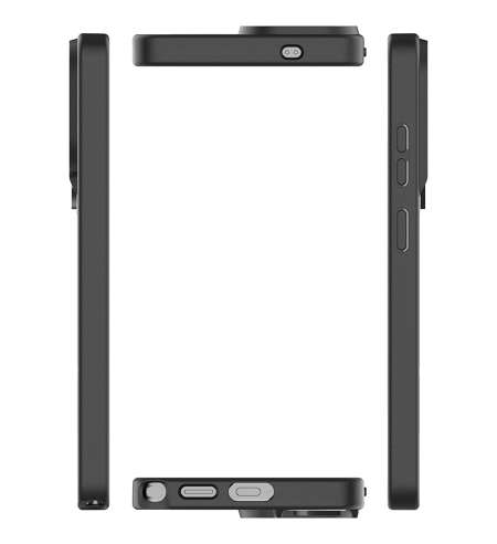 Ochranný kryt s magnetickým kruhom na Samsung Galaxy S26 Ultra čierny