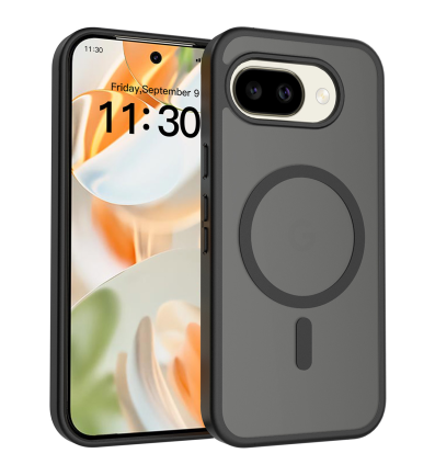 Ochranný kryt s magnetickým kruhom na Google Pixel 10a čierny 2