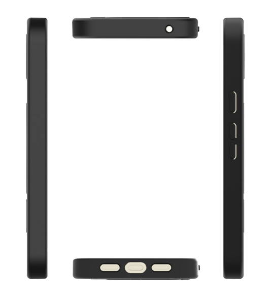 Ochranný kryt s magnetickým kruhom na Google Pixel 10a čierny