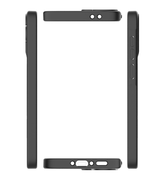 Ochranný kryt na Samsung Galaxy A37 čierny