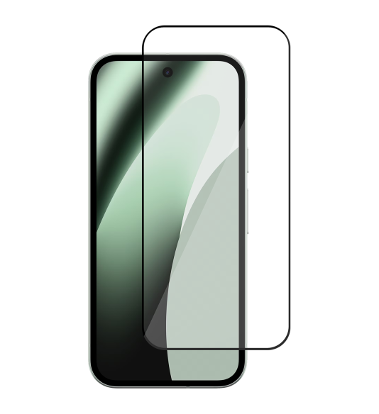 NUVO Tempered Glass Screen Protector for Google Pixel 10a black