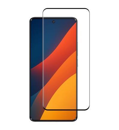 NUVO Tempered Glass Screen Protector for Xiaomi Redmi Note 15 black