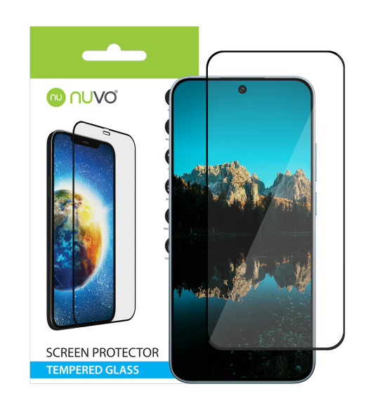 NUVO ochranné sklo na displej pre Xiaomi Redmi Note 15 Pro čierny rám