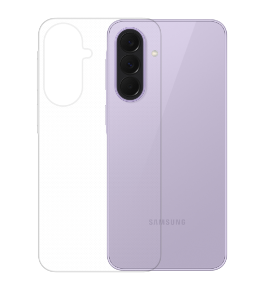 Gumený obal na Samsung Galaxy A37 priehľadný