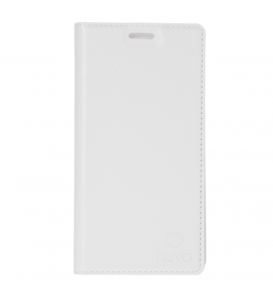 NUVO Flip Case for 4.5inch - 5inch Mobile Phones, white