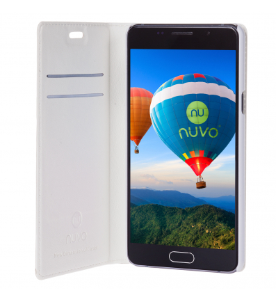 NUVO Flip Case for 4.5inch - 5inch Mobile Phones, white 2