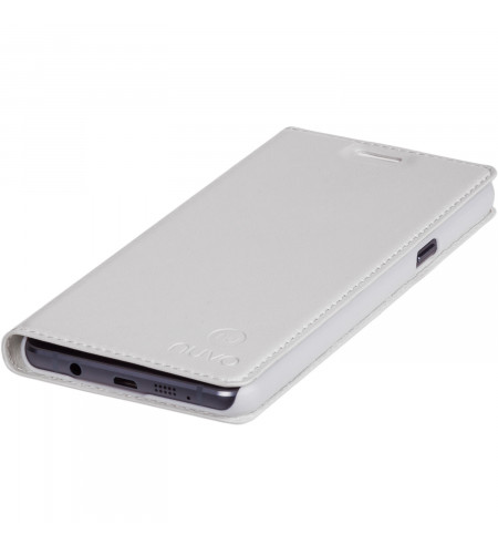 NUVO Flip Case for 4.5inch - 5inch Mobile Phones, white