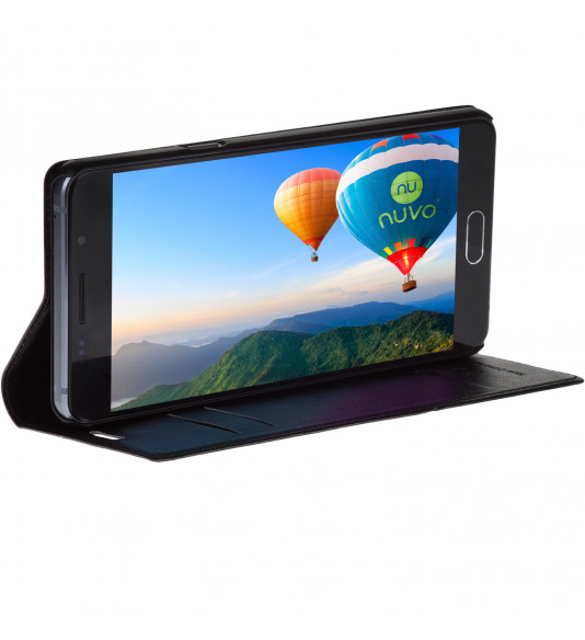 NUVO Flip Case for 4inch - 4.5inch Mobile Phones, black