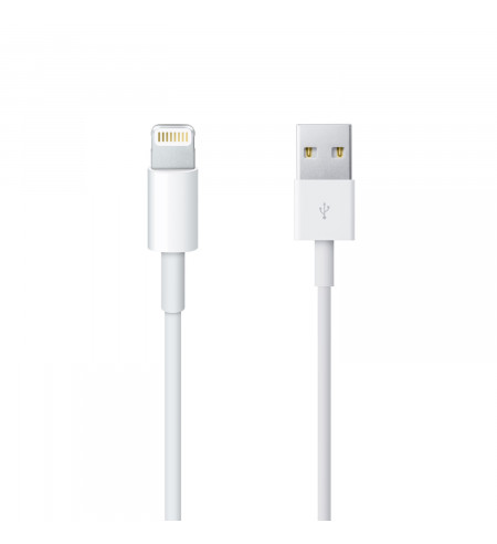 Apple iPhone dátový/nabíjací kábel s lightning konektorom, biely