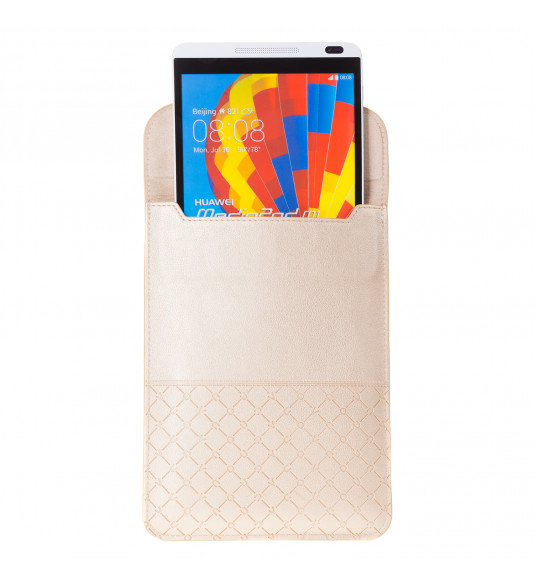 NUVO Tablet Pouch for 7inch - 8inch Tablets, gold