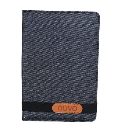 NUVO BookCover Tablet Case for 7inch - 8inch Tablets, jeans black