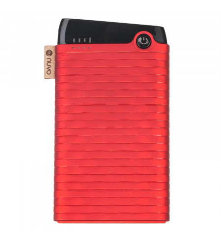 NUVO fashion powerbank 6000 mAh, červený