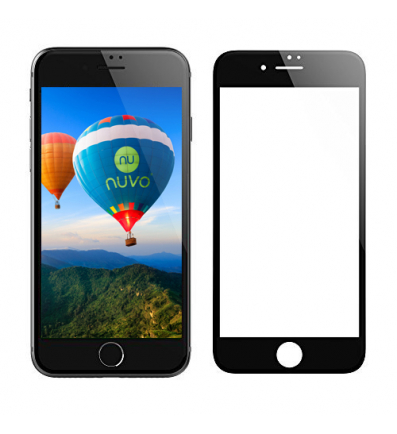 Ochranné sklo NUVO pre Apple iPhone 8 Plus / iPhone 7 Plus, čierne