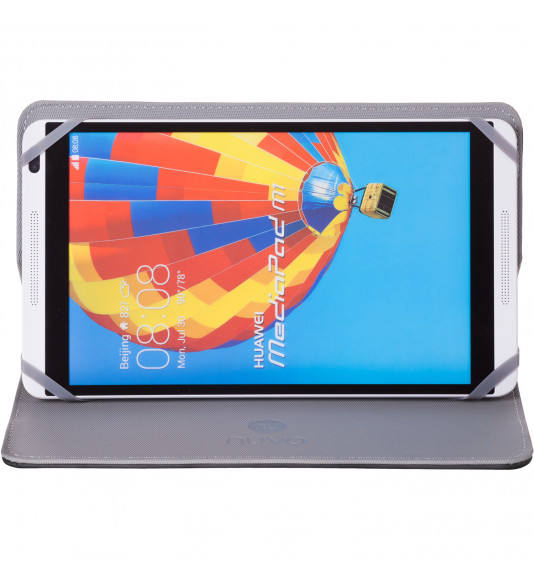 NUVO BookCover Tablet Case for 7inch - 8inch Tablets, black