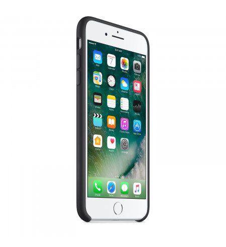 Apple iPhone 7 Plus silikónové puzdro, čierne