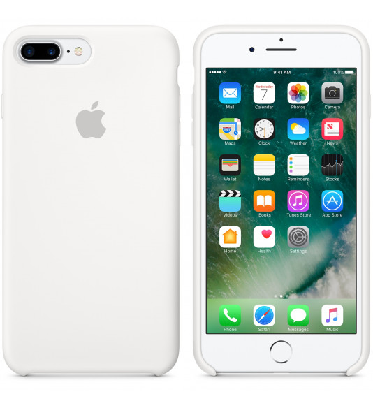 Apple iPhone 7 Plus Silicone Case, white