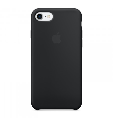 Apple iPhone 8 / iPhone 7 silikónové puzdro, čierne