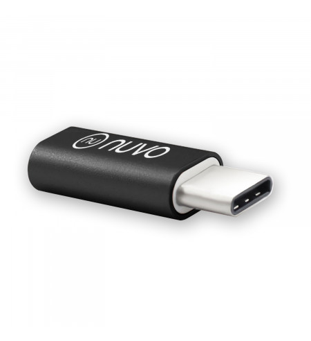 NUVO USB Type-C to microUSB Adapter, black