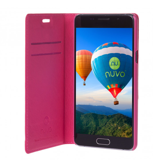 NUVO Flip Case for 4inch - 4.5inch Mobile Phones, pink