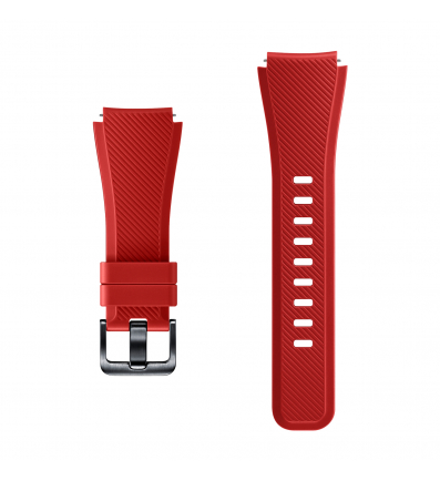 Samsung Silicone Watch Band Strap for Gear S3 red