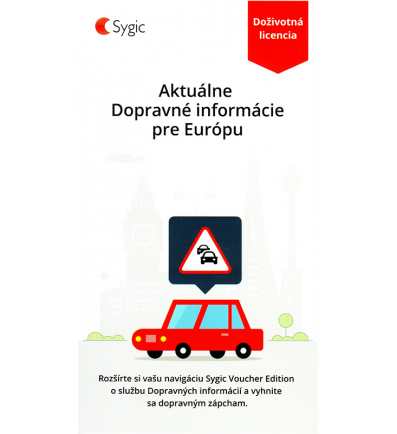 Sygic Voucher Traffic Add-on lifetime license