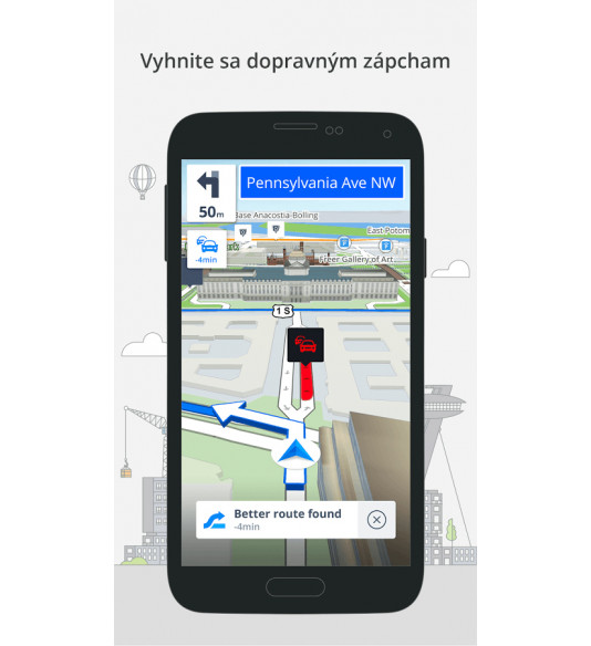 Sygic rozšírenie navigácie o Traffic lifetime