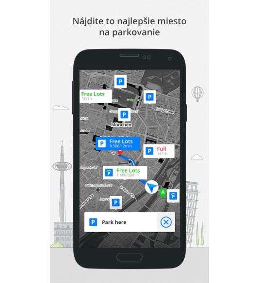 Sygic Voucher Car Navigation World with Traffic, HUD and Dashcam lifetime license