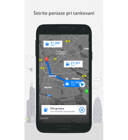 Sygic Voucher Svet s Traffic HUD a Dashcam lifetime