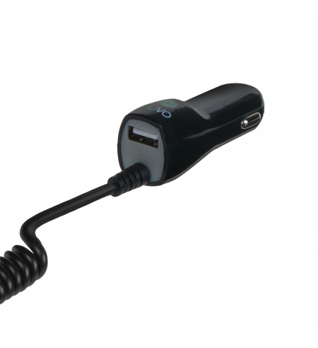 NUVO autonabíjačka USB Type-C 2.1A, čierna