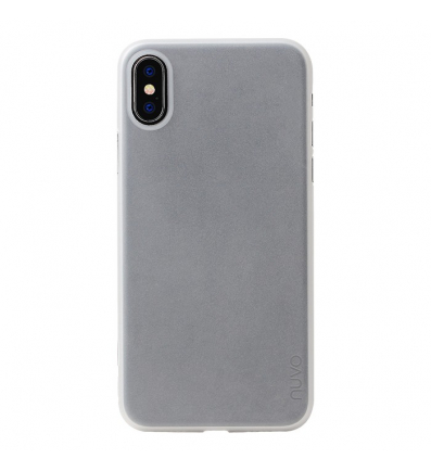 Plastové SLIM puzdro Apple iPhone X, biele
