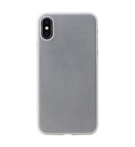 NUVO Slim Back Cover for Apple iPhone X, white