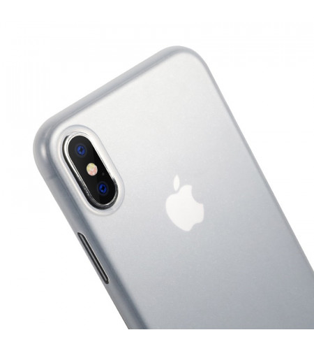 NUVO Slim Back Cover for Apple iPhone X, white
