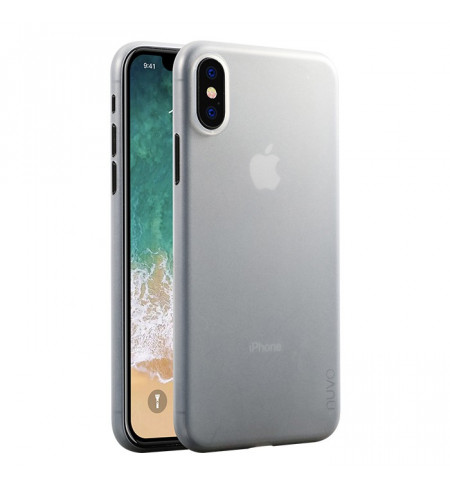 NUVO Slim Back Cover for Apple iPhone X, white